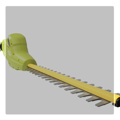 Cordless Pole Hedge Trimmer Kit against a white background