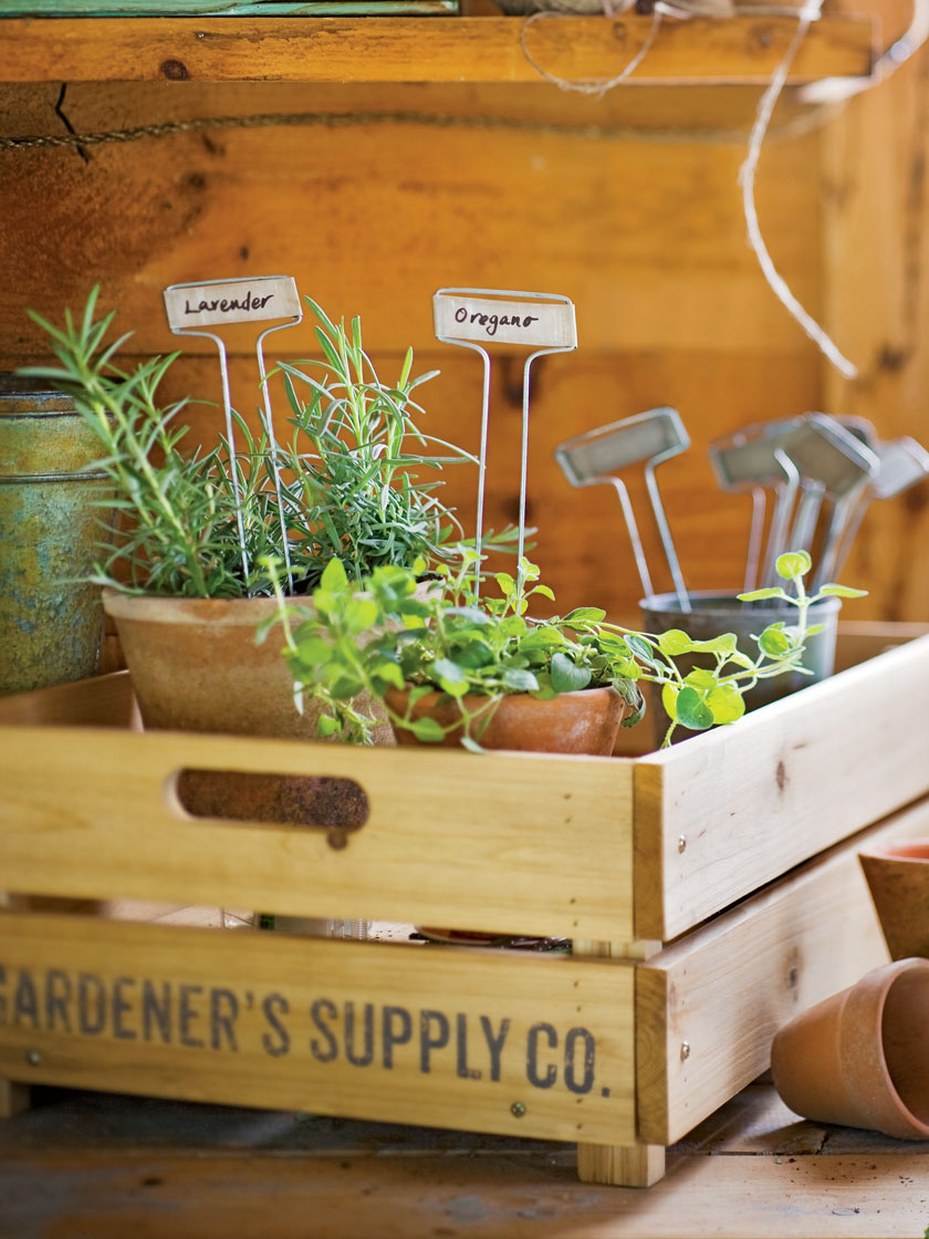 Plant Markers: Galvanized Steel and Etched Zink | Gardeners.com