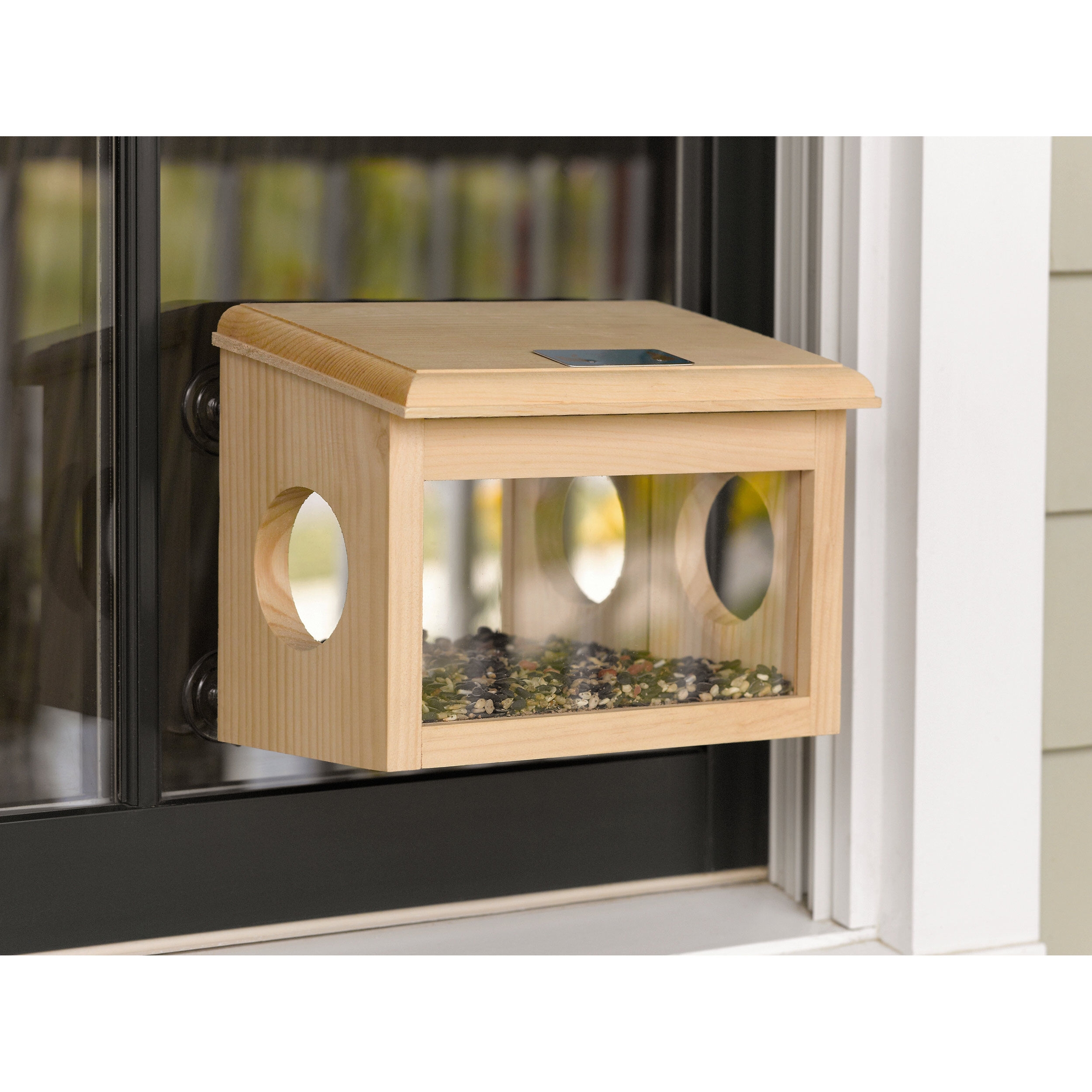 Mirrored Window Bird Feeder Gardener's Supply