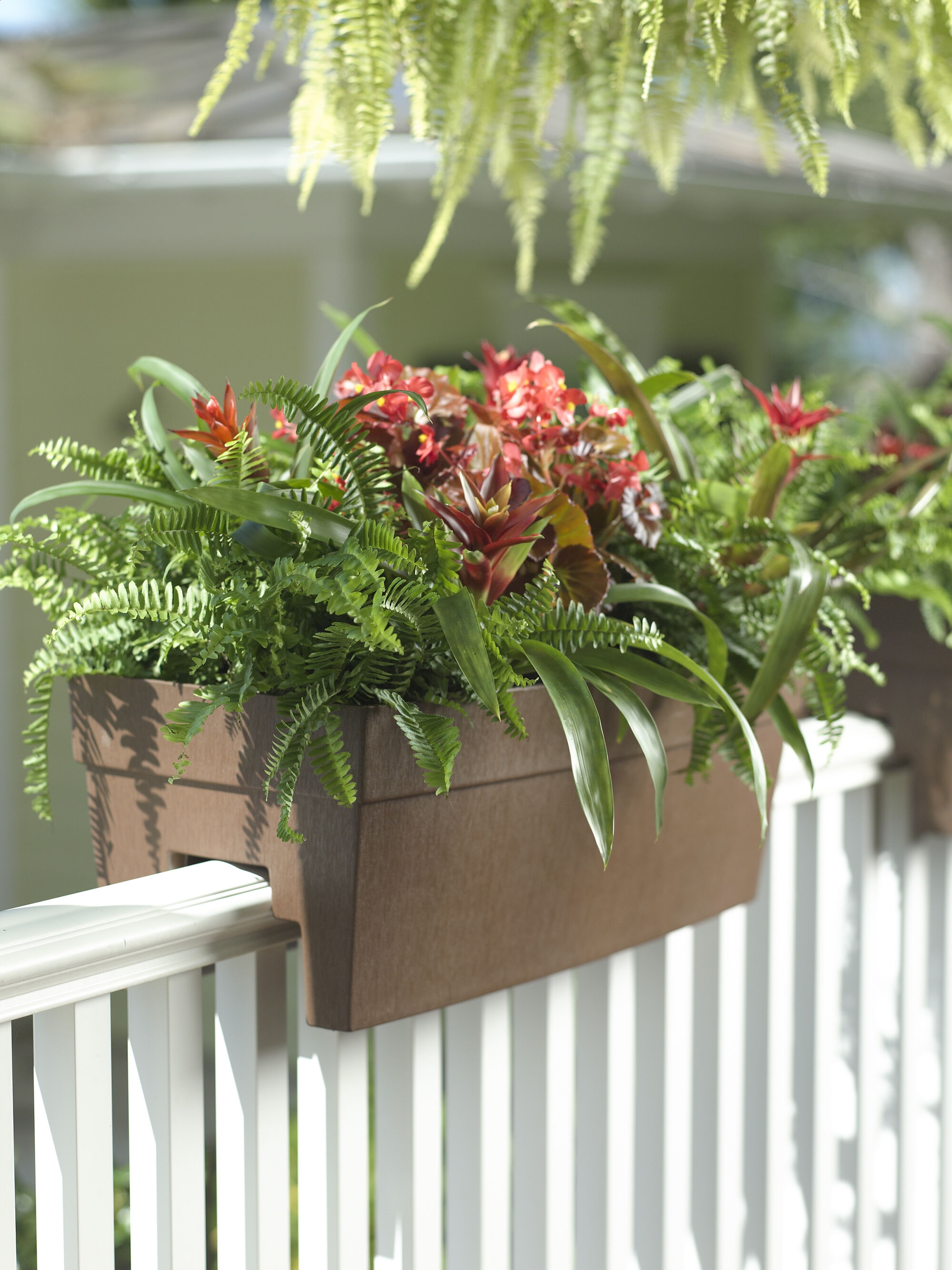 Self-Watering Railing Planter 