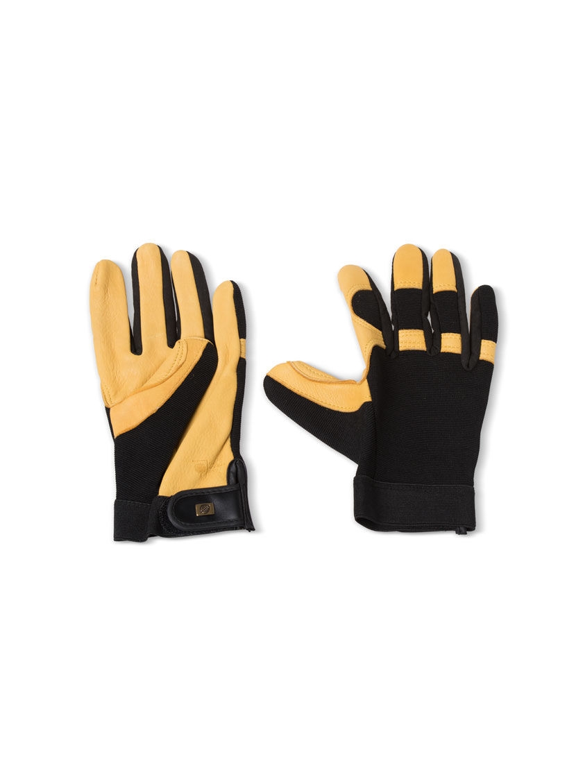 Gold Leaf Dry Touch Gloves GENTS FIT Mens Leather Gardening Gloves Y12 