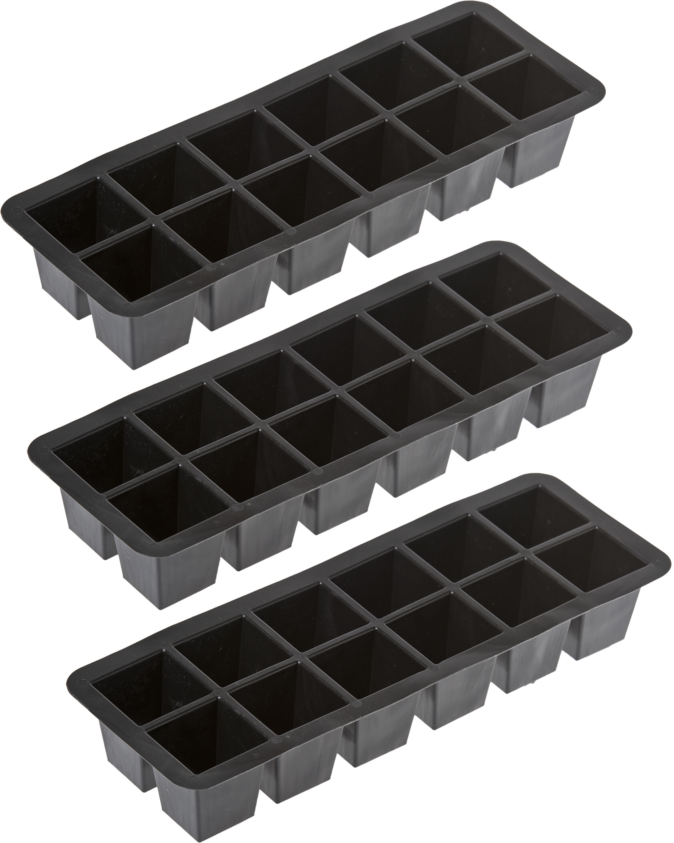 GrowEase 12 Replacement Planting Trays, Set of 3