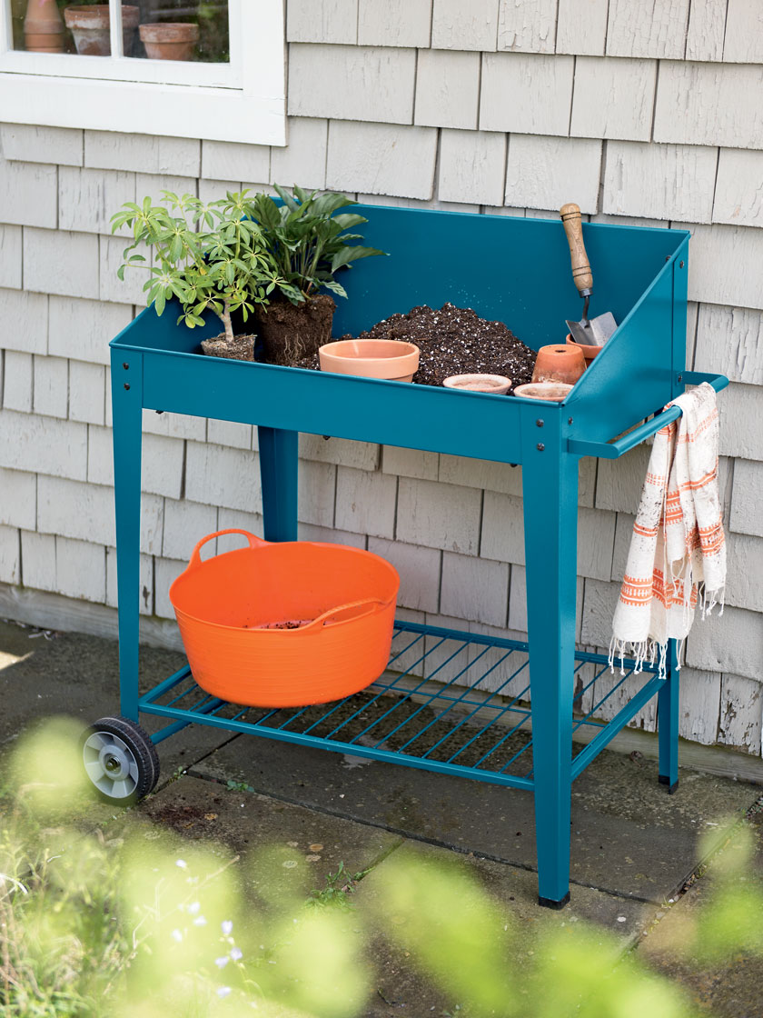 Demeter Metal Potting Bench Mobile Potting Bench ON SALE NOW