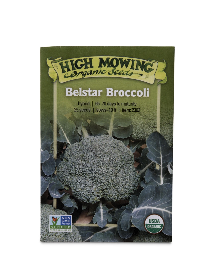 Belstar Broccoli Organic Seeds