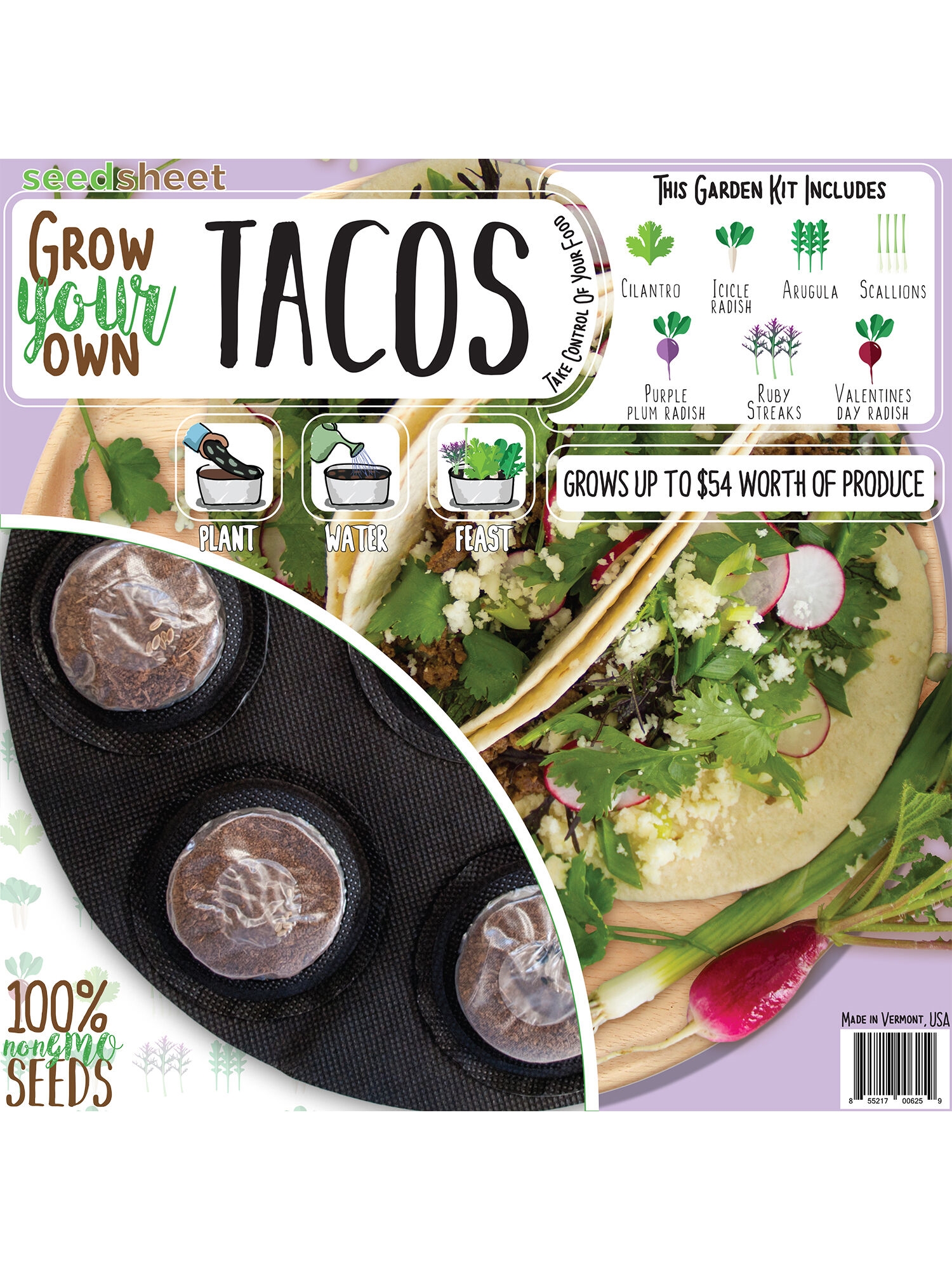 Grow Your Own Tacos Seedsheet