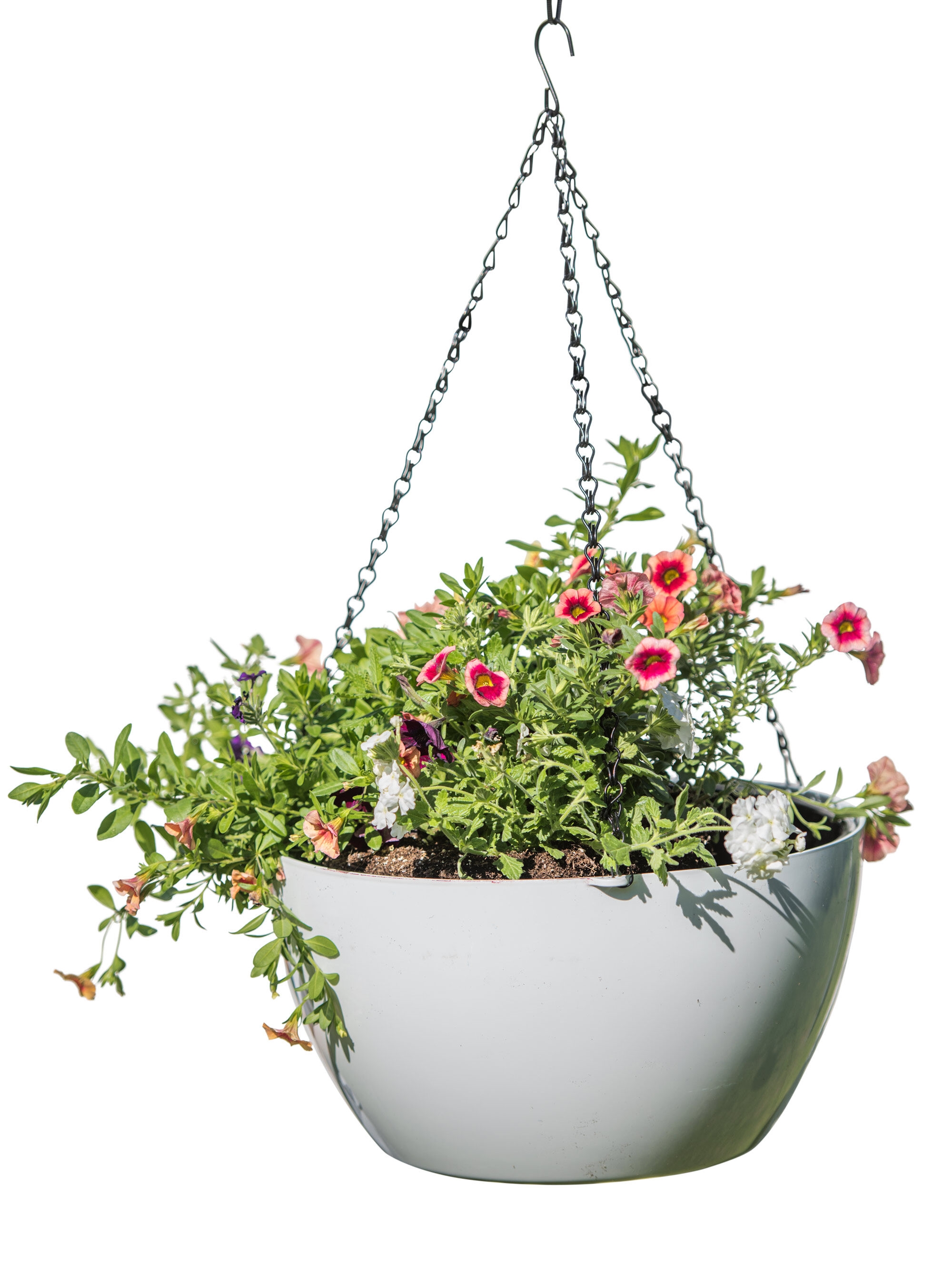 VIVOSUN 2pcs Hanging Planter Self Watering Hanging Basket Flower Hanging Basket 