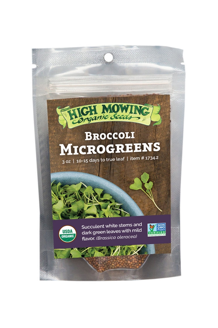 Broccoli Microgreens Organic Seeds