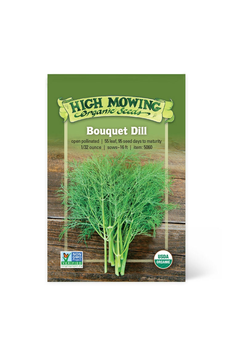 Bouquet Dill Organic Seeds