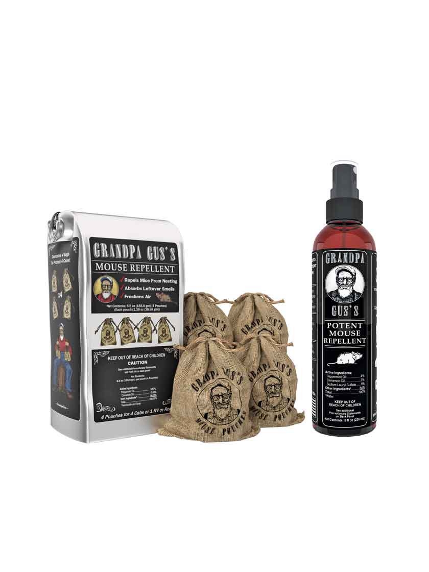 Grandpa Gus's Mouse Repellent Kit