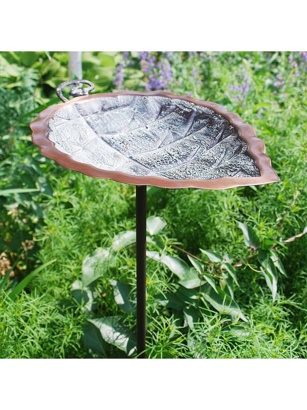 Achla Designs Aspen Leaf Bird Bath