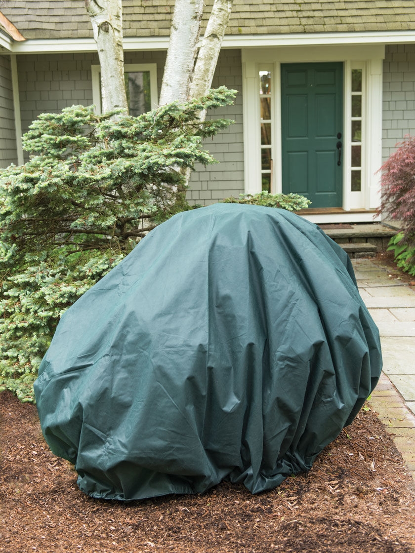 The Planket®  Frost Protection Plant Cover, 10' Round