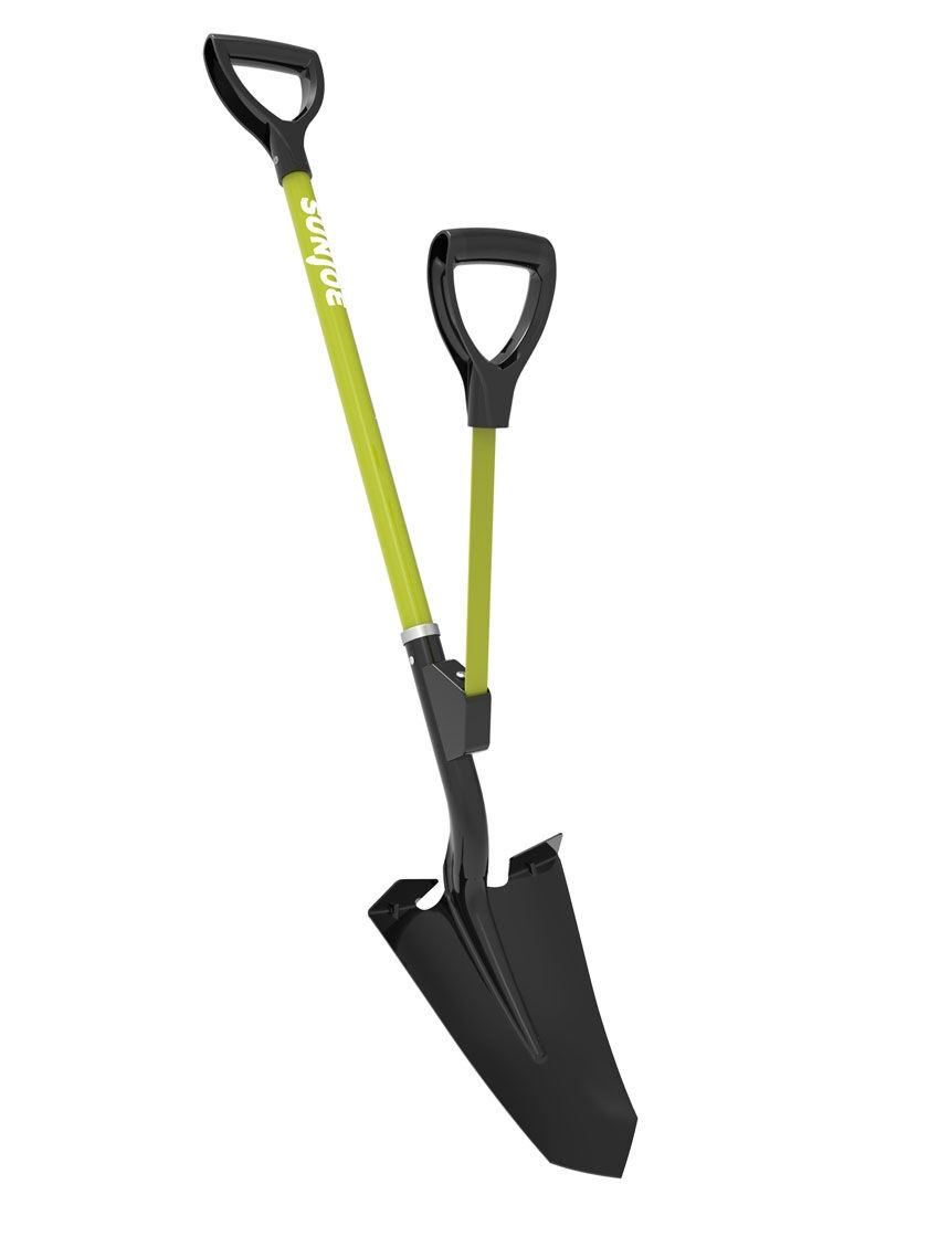 Sun Joe®  Strain-Reducing Spear Head Digging Shovel