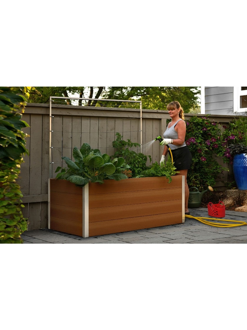 Urban Keyhole Garden 3' x 5'
