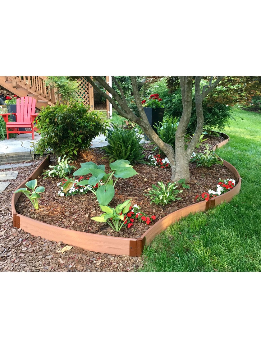 Curved Landscape Edging Kit with 2" Boards