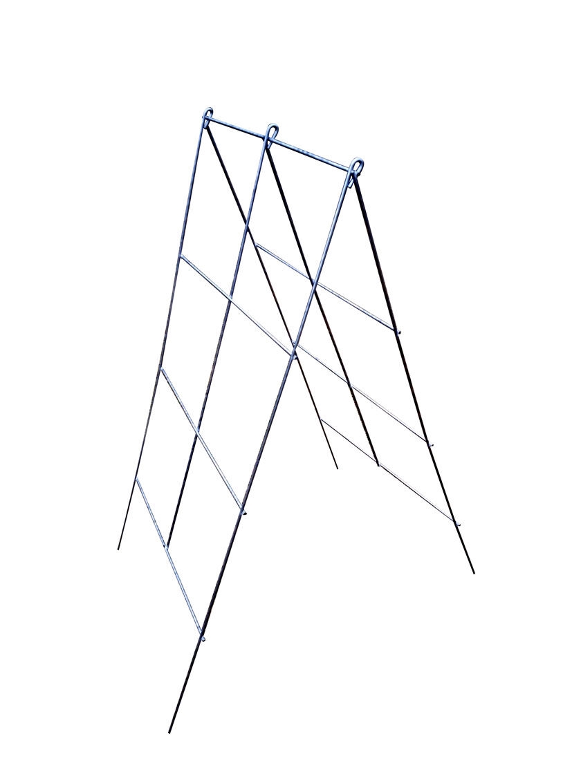 Heavy-Duty A-Frame Plant Supports Galvanized 42", Set of 5