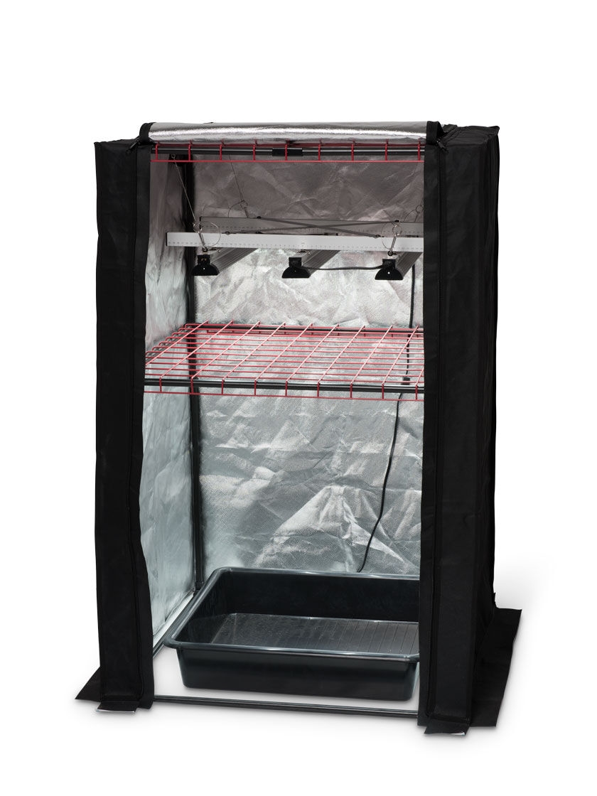 Hemp Grow Frame Lights and Tray