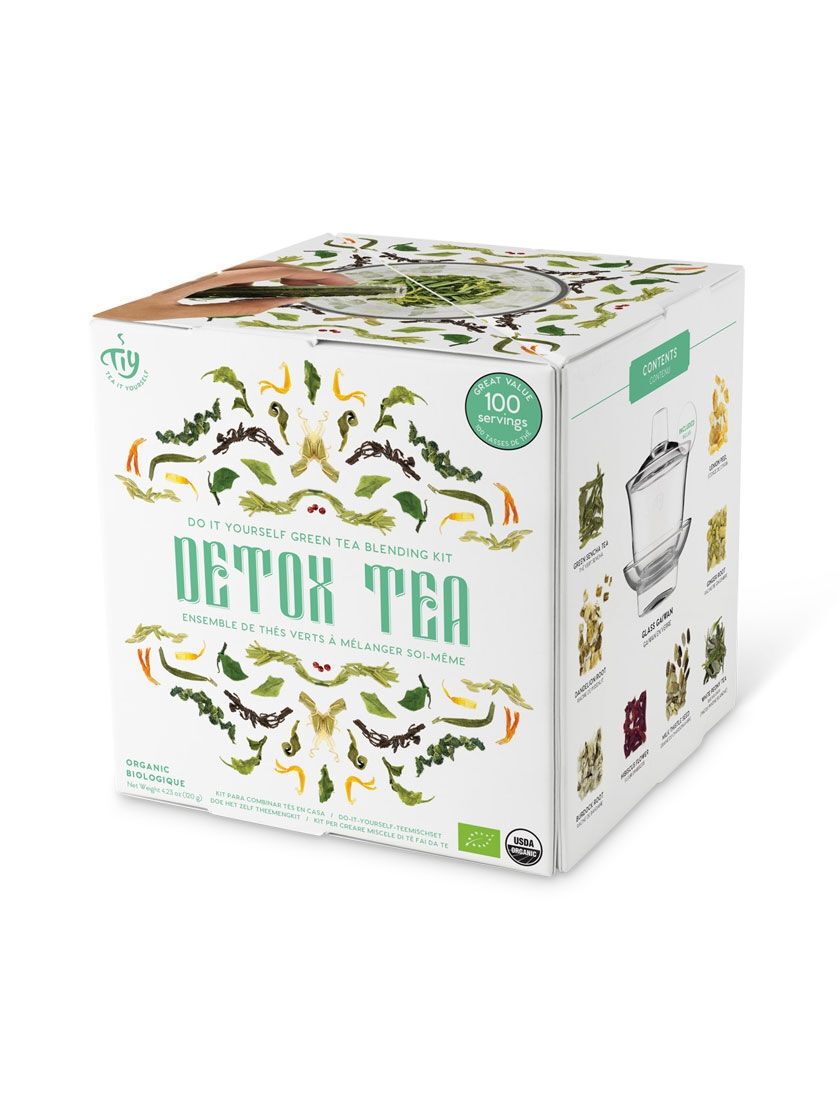 DIY Tea Blending Kit, Detox Green Tea