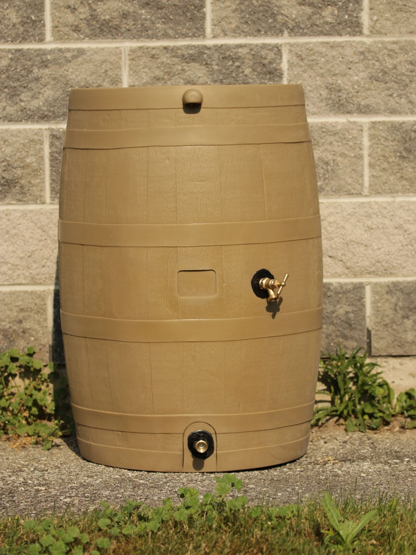 FlatBack Rain Barrel Buy from Gardener's Supply