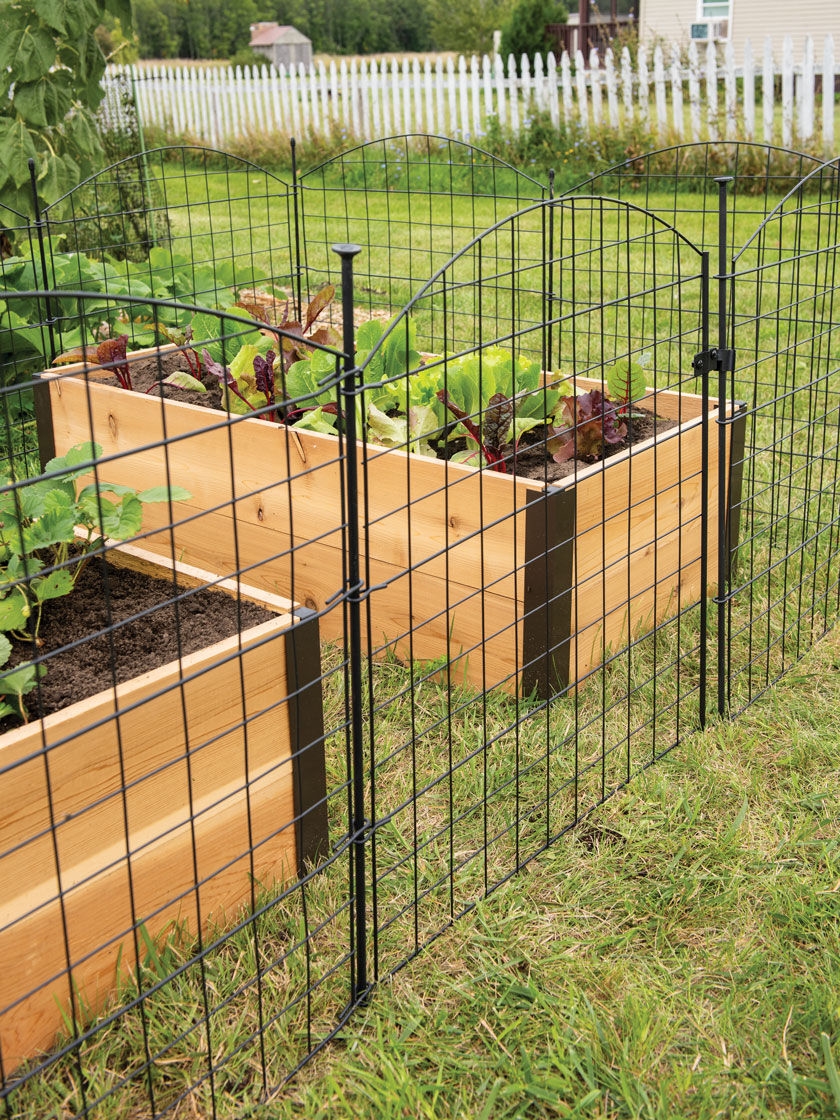 6-Panel Critter Fence with Gate | Gardener's Supply