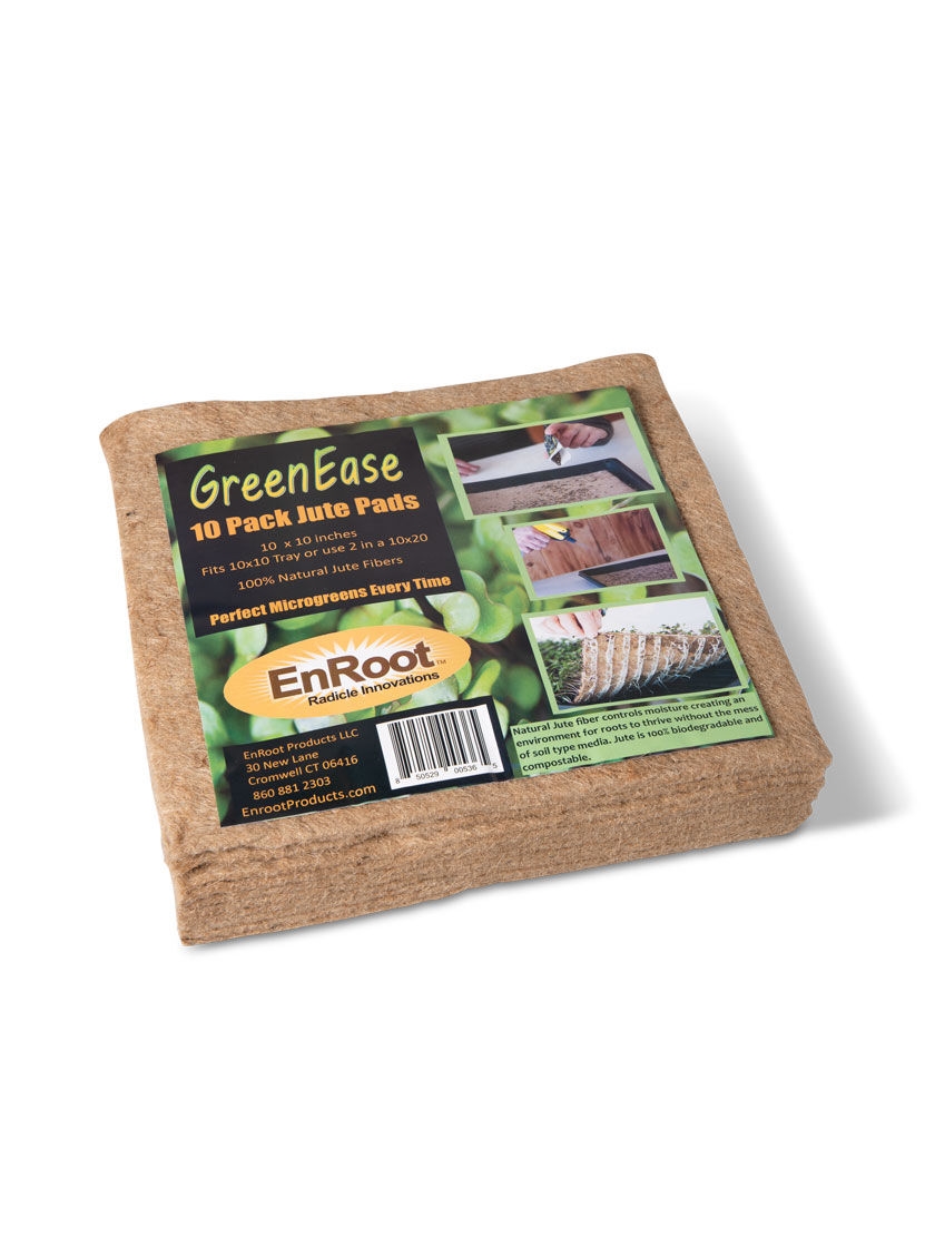 Greenease Jute Microgreens Starter Set Gardener's Supply