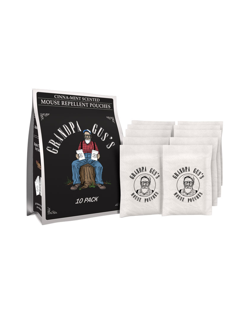 Grandpa Gus Mouse Repellent, Set of 10