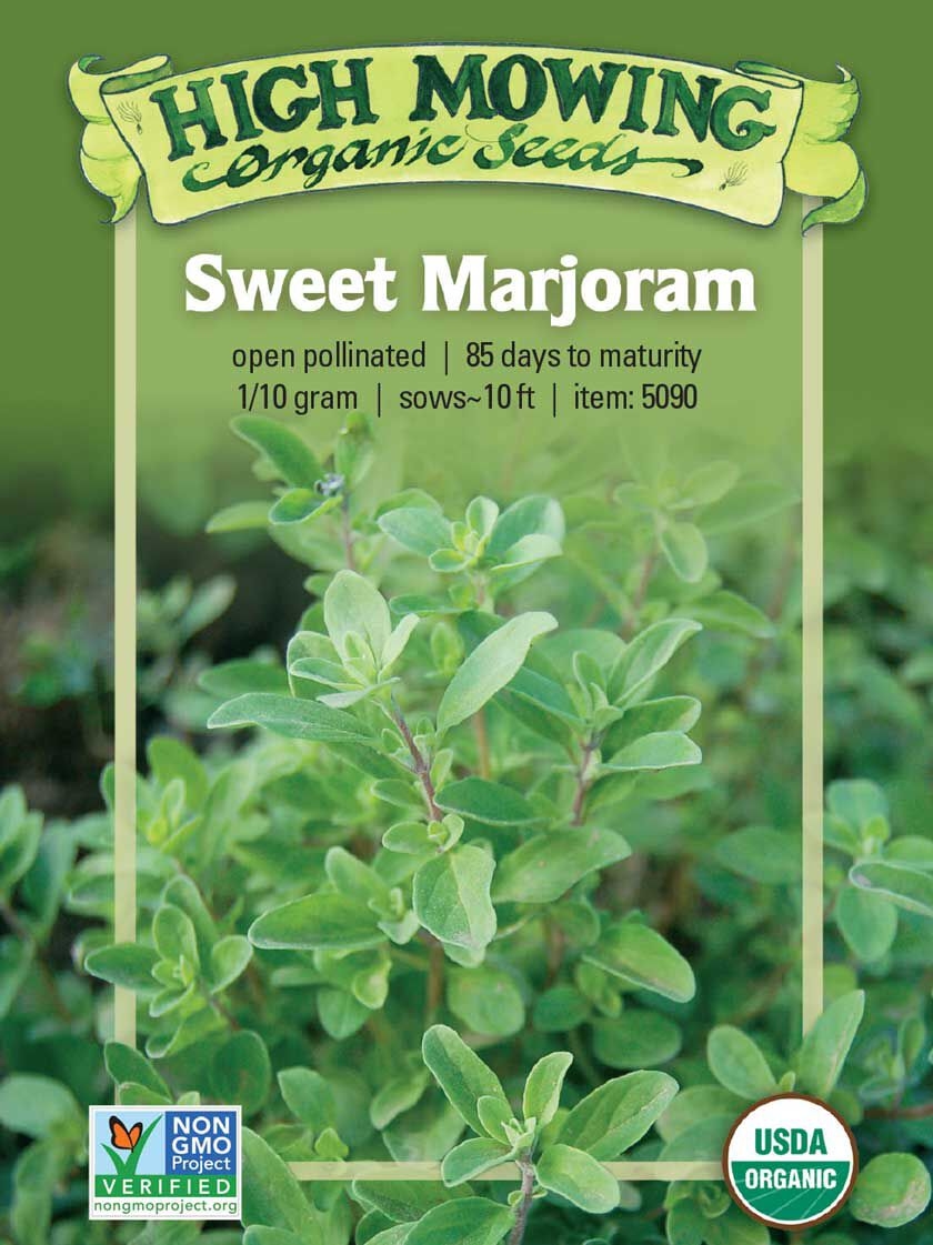 Sweet Marjoram Organic Seeds