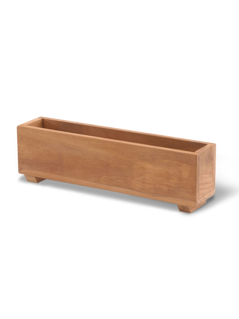 Teak Window Boxes