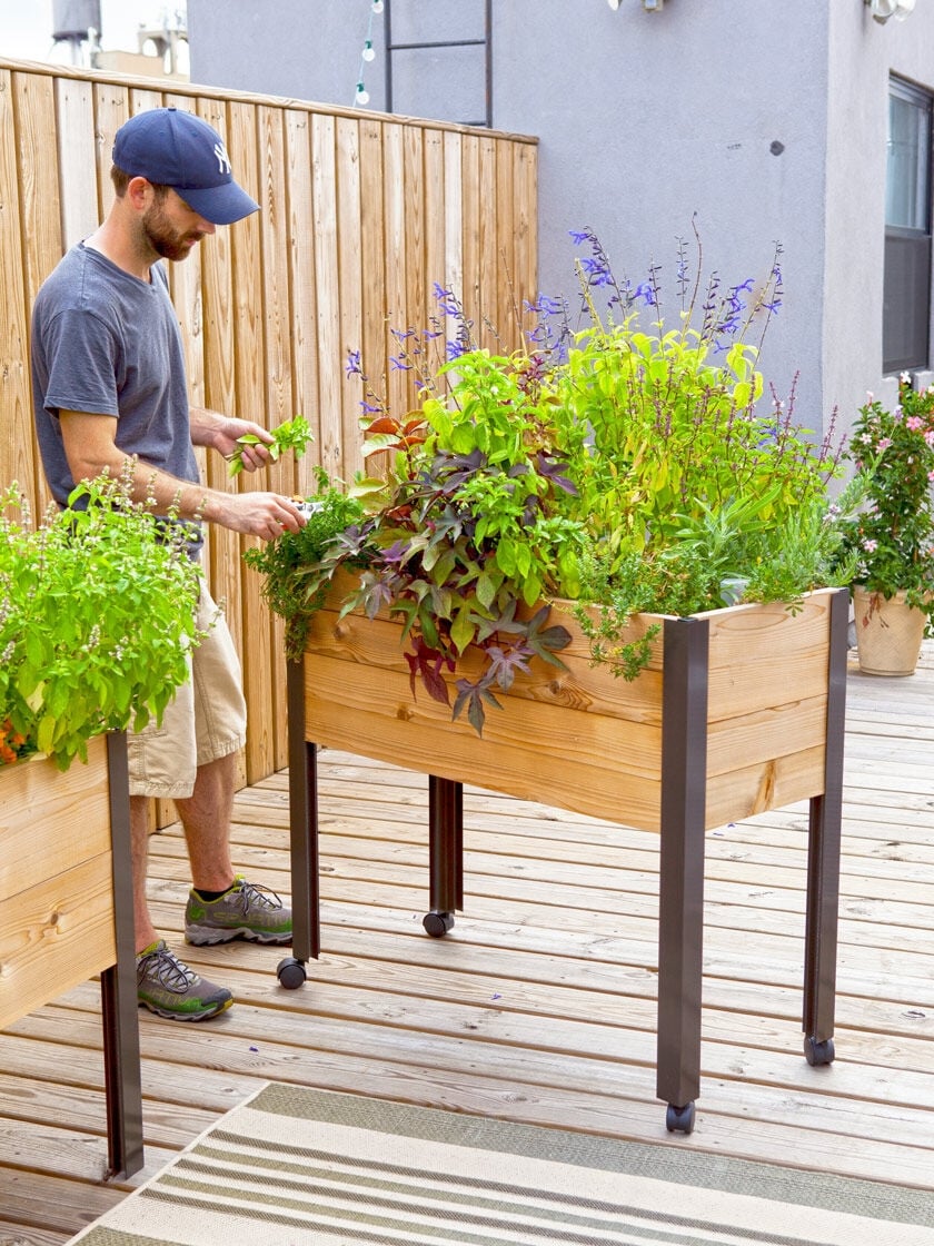 Rolling Patio Garden
