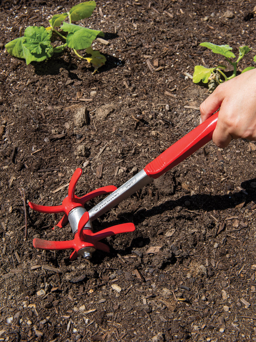 The Spintiller® Mini Handheld Tiller | Gardener's Supply