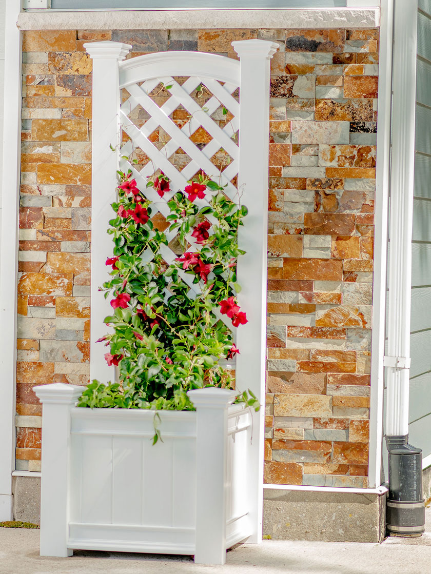 Classic Kensington Planter with Trellis