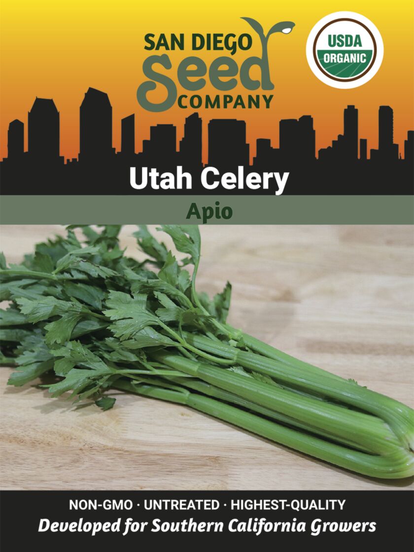 Celery, Utah Organic Seeds
