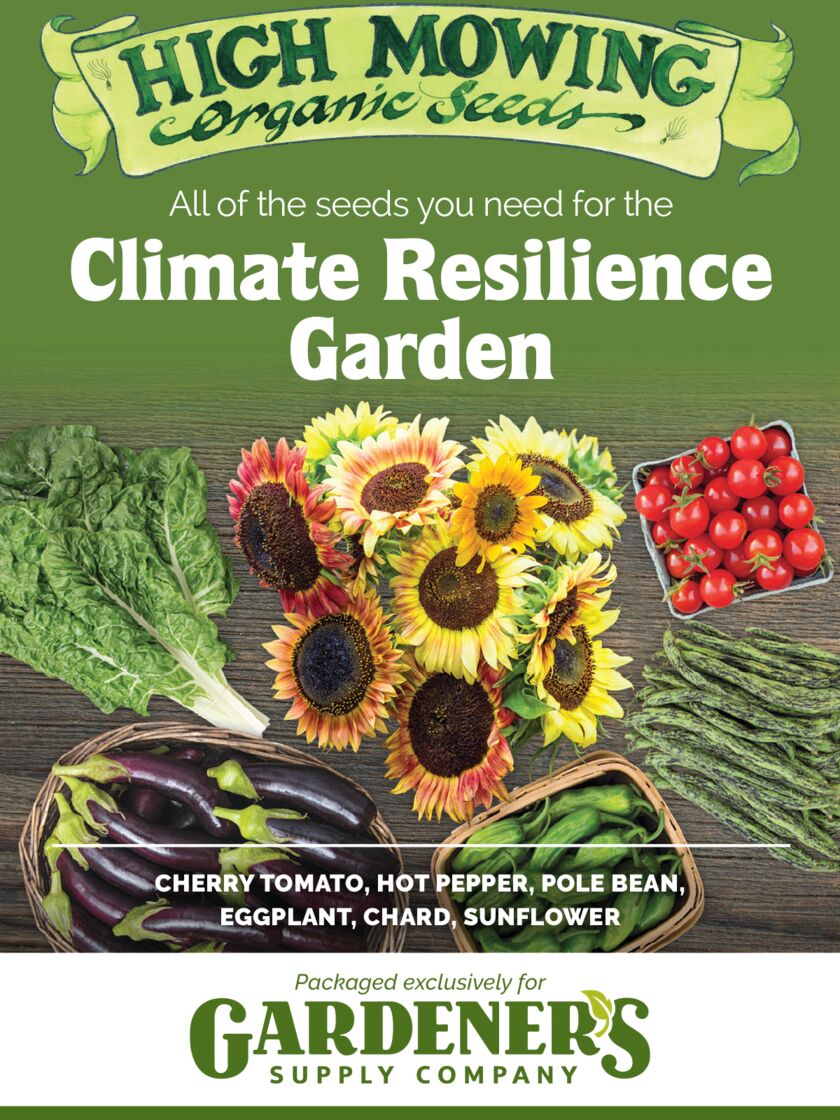 Gardener's Supply - Climate Resilience Collection Organic Seeds